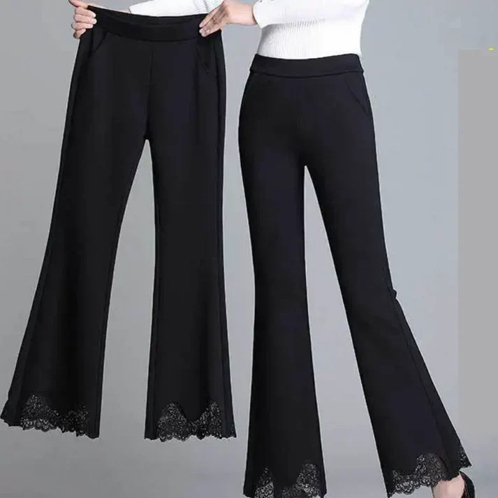 Ester® | Elegant High-Waisted Flared Trousers - Image 7