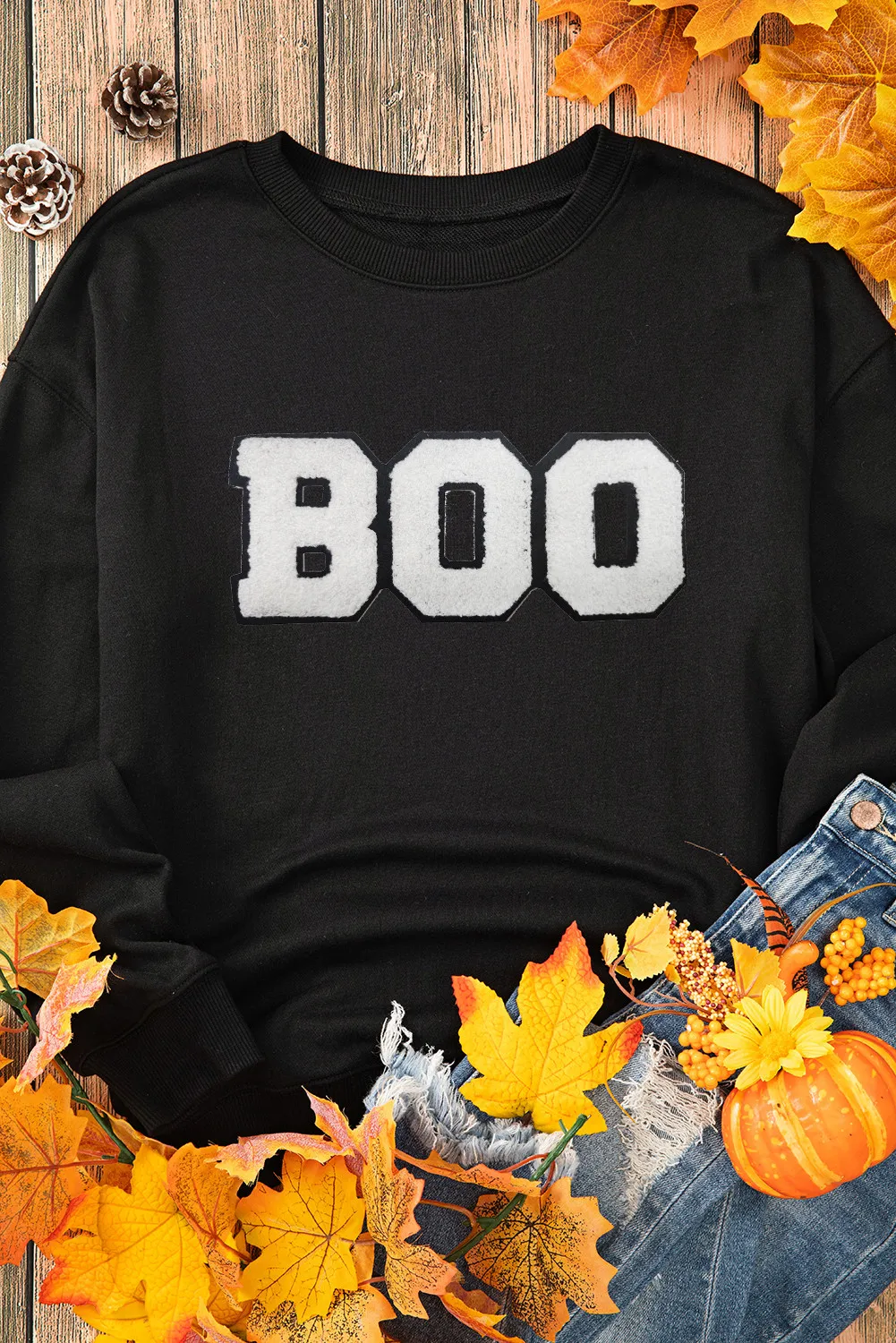 Ester | Long sleeve crew neck sweatshirt - Image 5