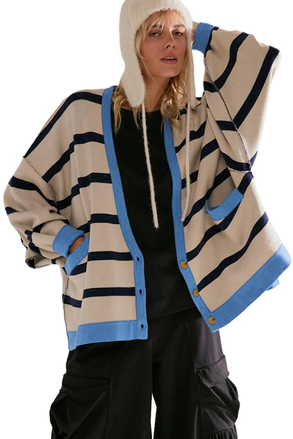 Esther | Casual and fashionable winter cardigan - Image 42
