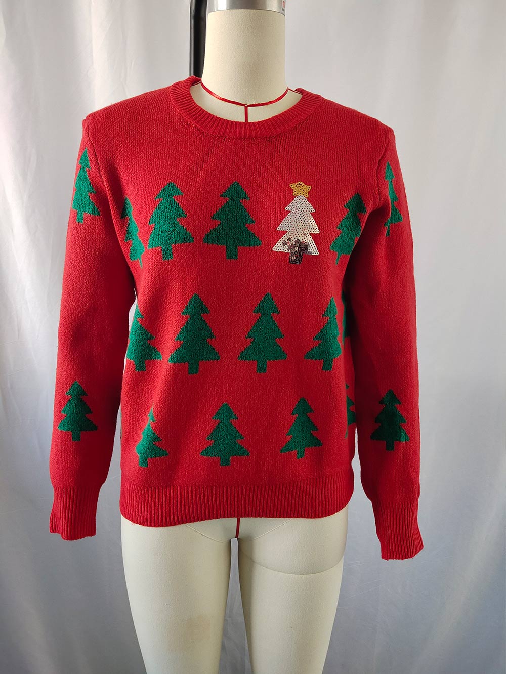 Esther | Christmas tree sweater for women. - Image 8