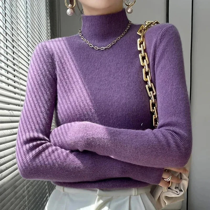 Esther | Negasi women's half turtleneck sweater - Image 12