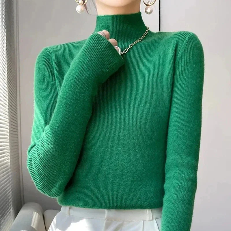 Esther | Negasi women's half turtleneck sweater - Image 9