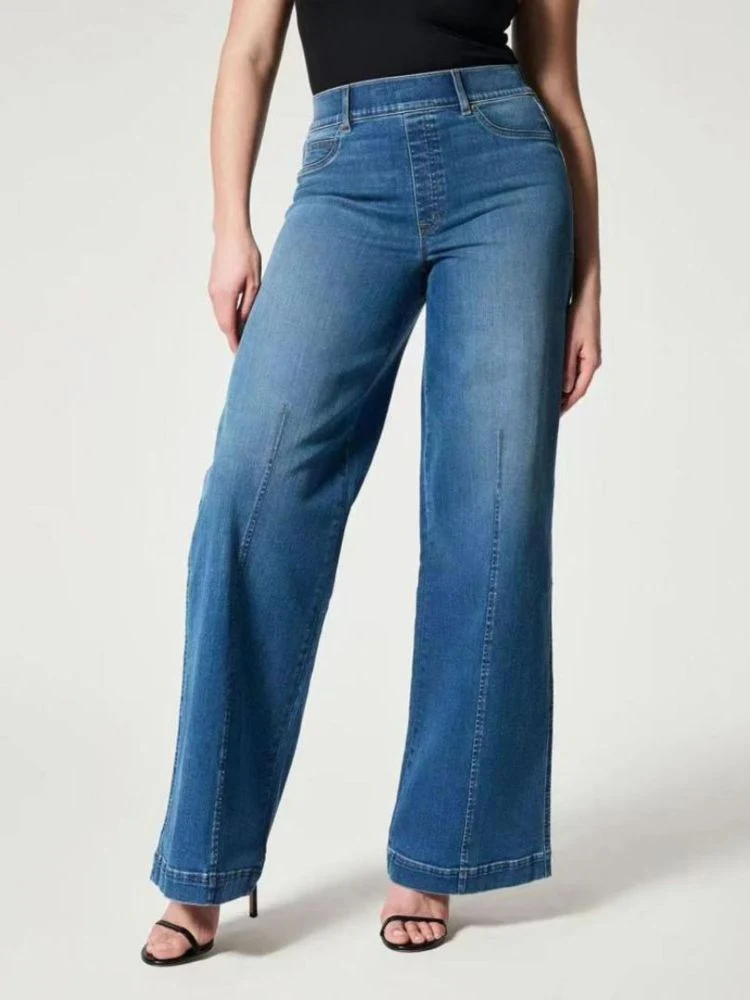 Esther® | Pull-On Jeans With Wide Legs