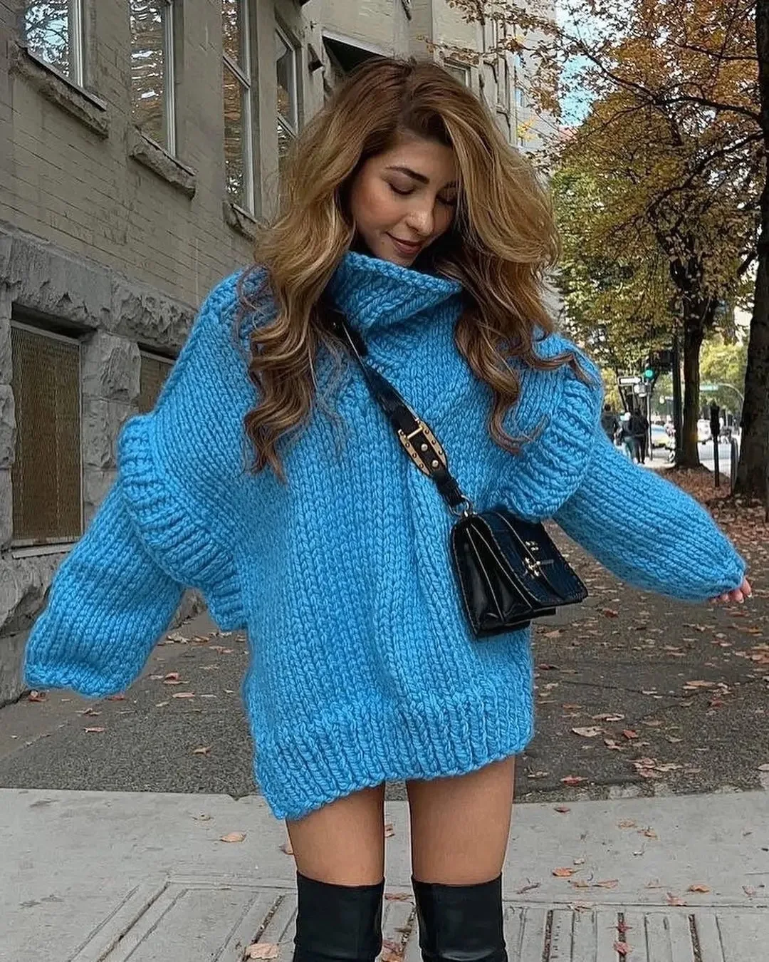 Esther | Stylish knitted winter jacket for women - Image 6