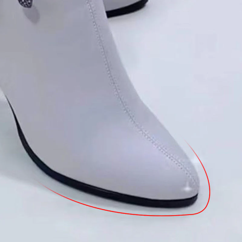 Esther | Suede ankle boots with bow - Image 6