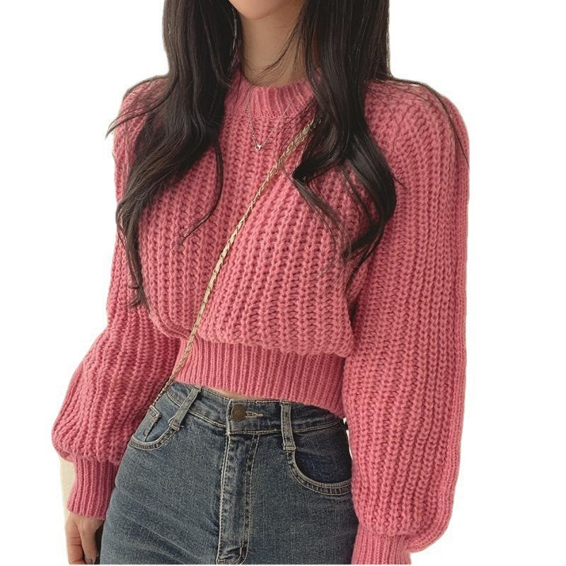 Esther | Trendy crew neck sweater, perfect for winter - Image 6