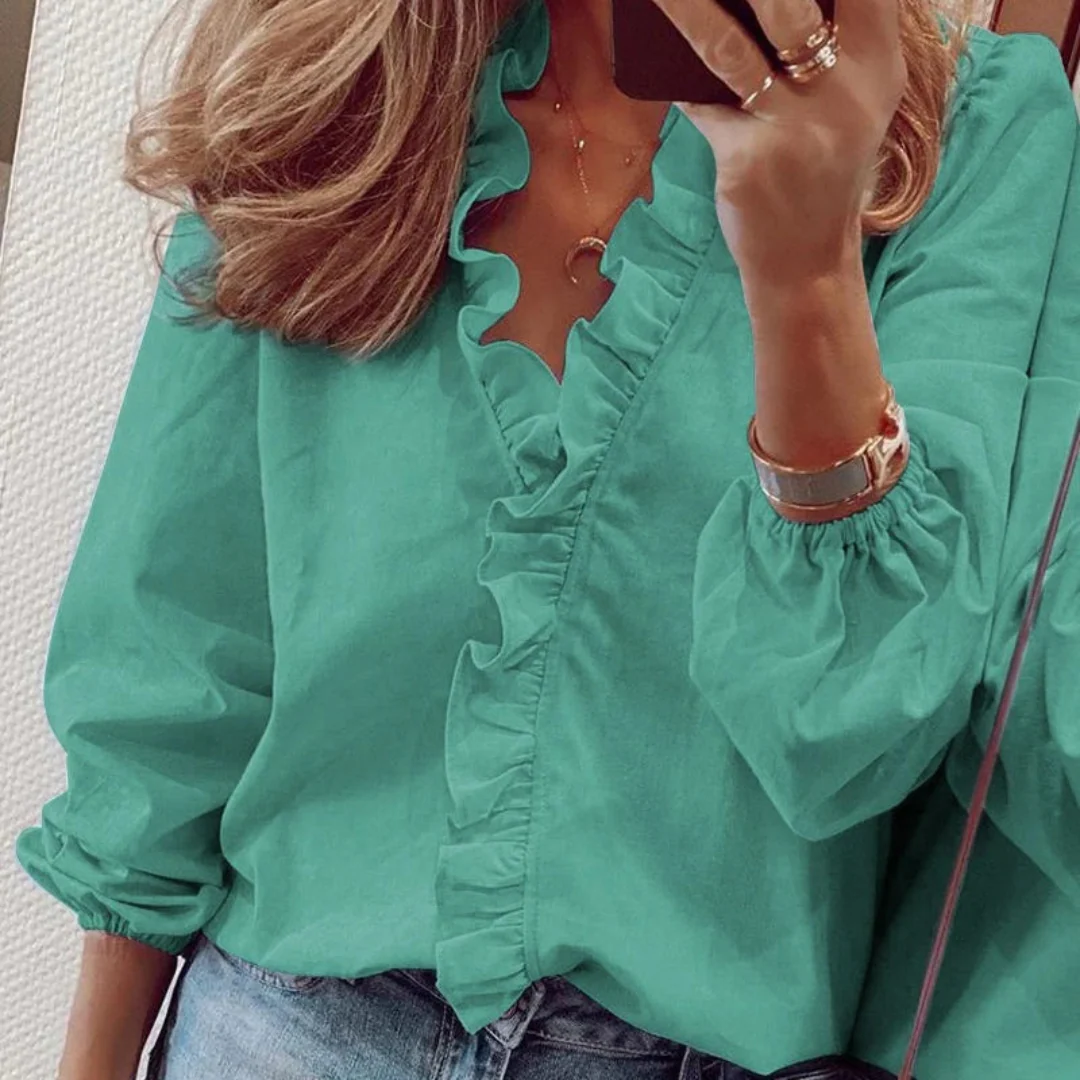 Eugenia® | Feminine Blouse With Ruffles - Image 4