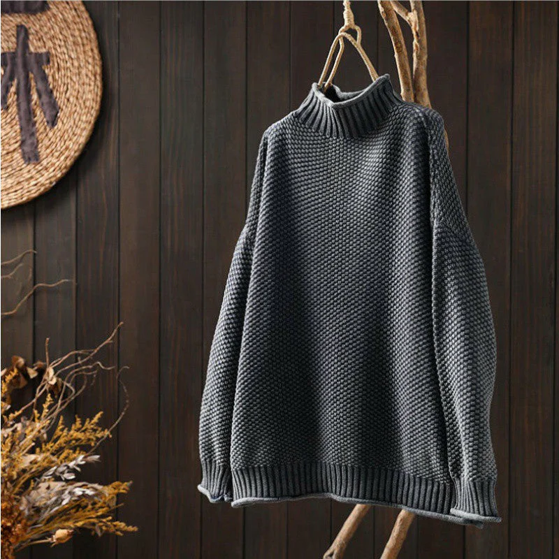 Eugenia® | Knitted turtleneck sweater - Image 6