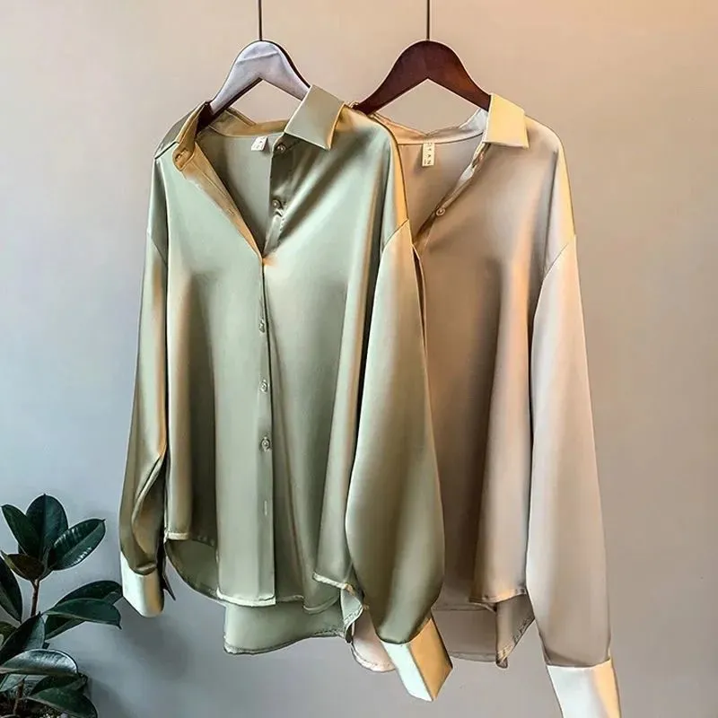 Eugenia® | Women's long-sleeved polo blouse - Image 5