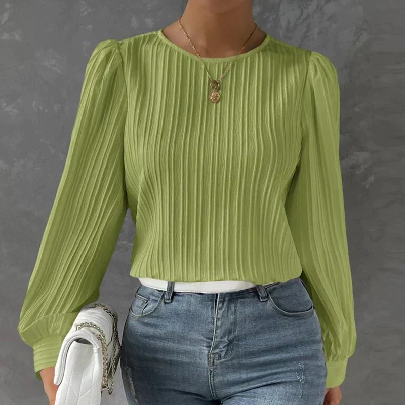 Eugenia® | Women's pleated blouse - Image 3