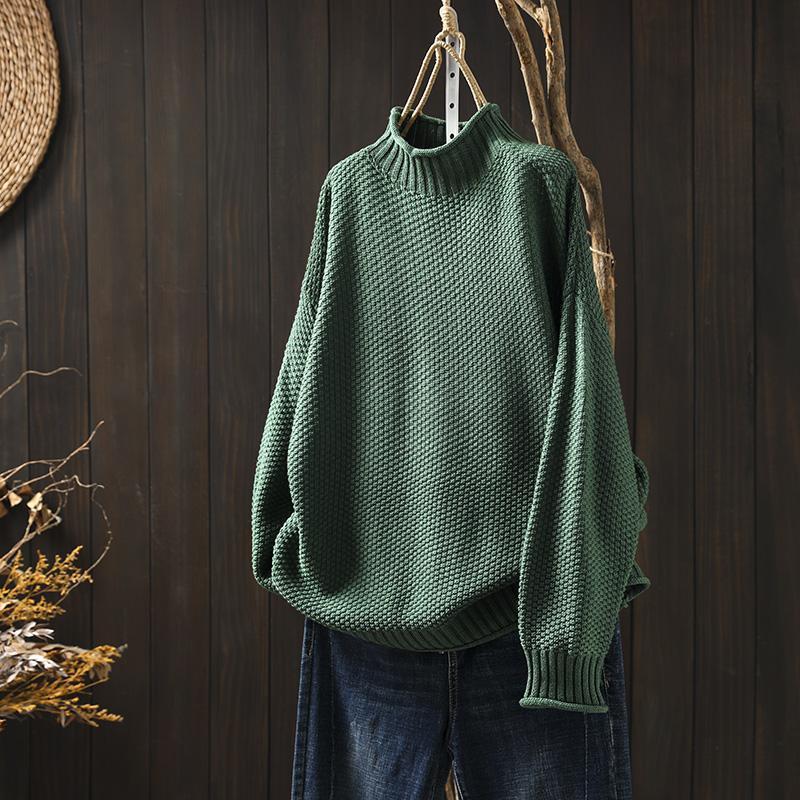 Eugenia | Knitted turtleneck sweater - Image 5