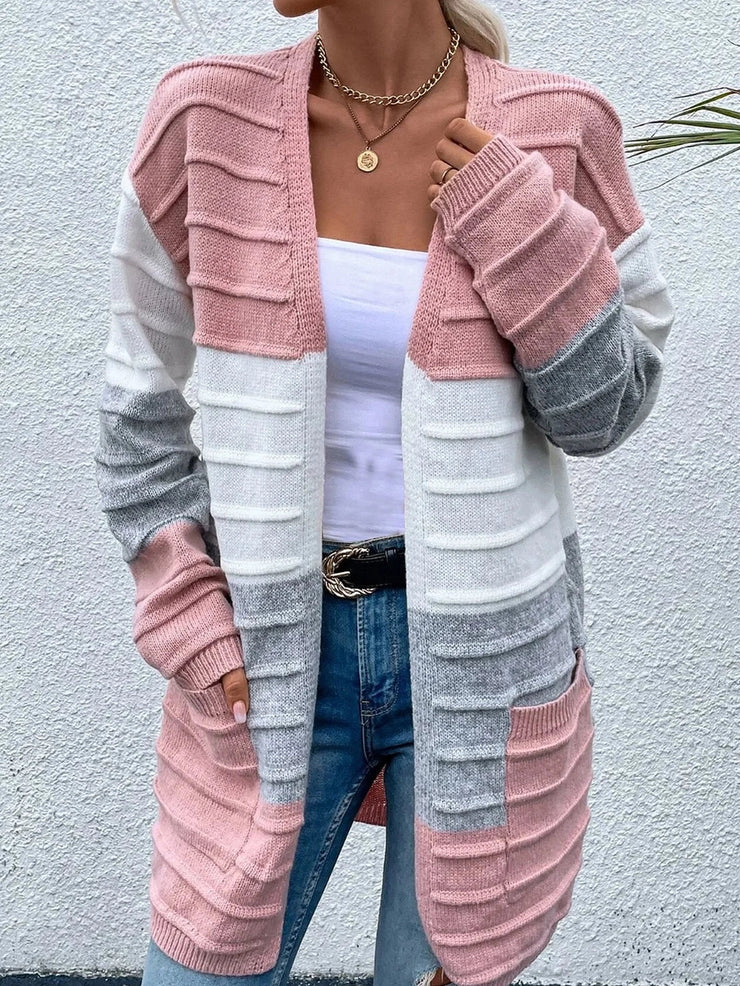 Eva | Comfortable and warm open cardigan - Image 2