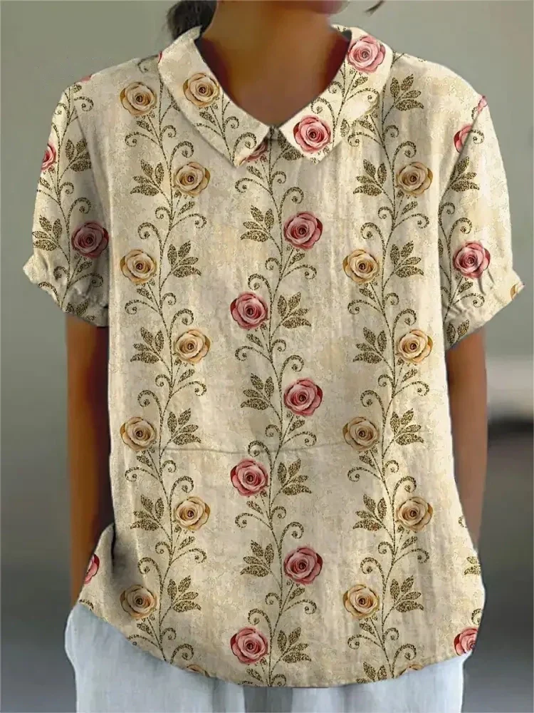 Eva® | Elegant Floral Blouse For Women