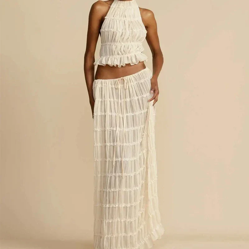 Eva® | Elegant Long Lace Dress For Ceremony - Image 6