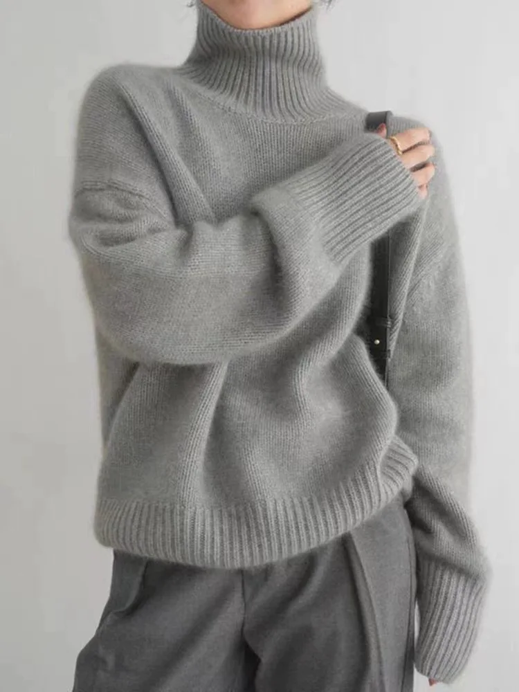 Eva® | Pull à col roulé en cachemire - Image 3