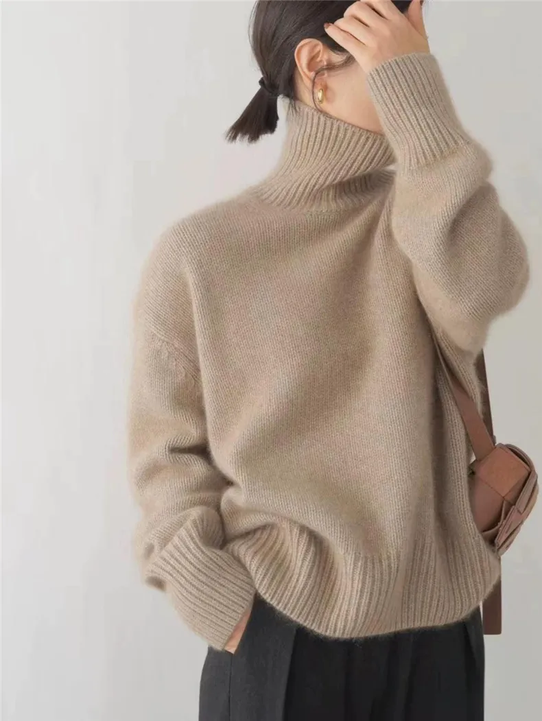 Eva® | Pull à col roulé en cachemire - Image 6
