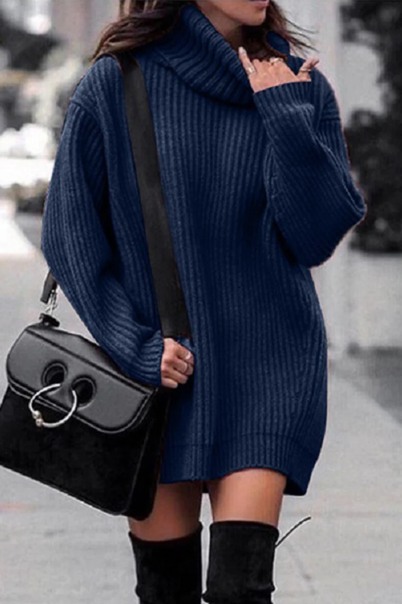 Eva | Casual and stylish winter dress - Image 3
