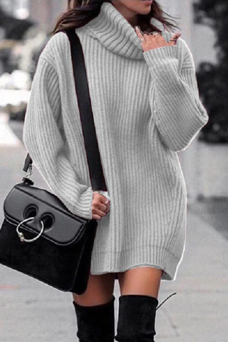 Eva | Casual and stylish winter dress - Image 7