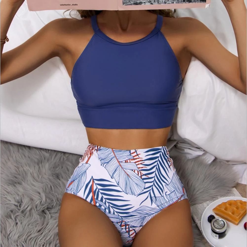 Evelyn® | Floral Print High Waisted Swimsuit - Image 3
