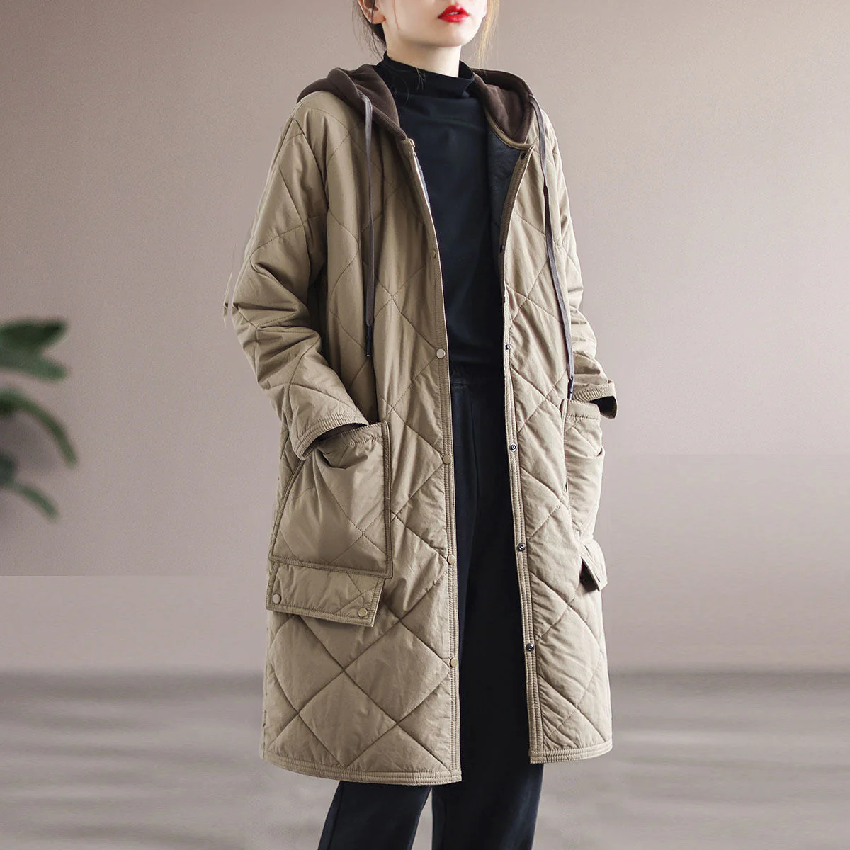 Fabiana | Long padded coat - Image 9