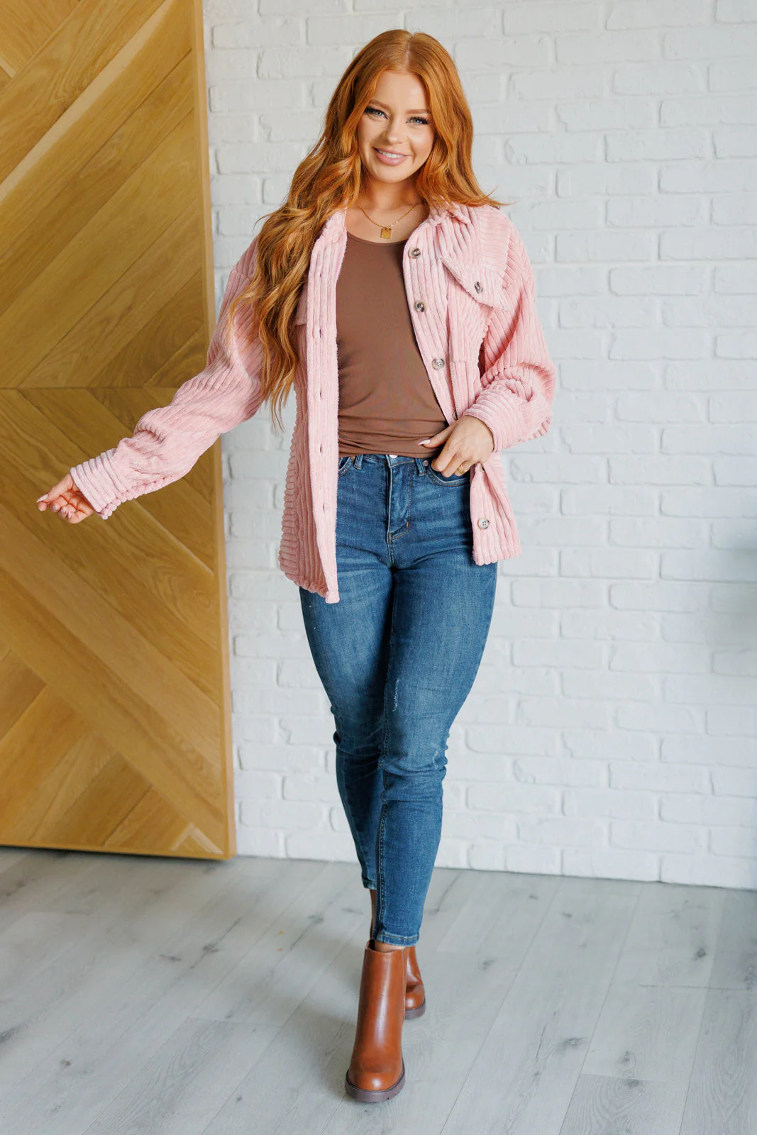 Fabiana | The sharpest tool in the Shed Ribbed Knit Shacket - Image 5