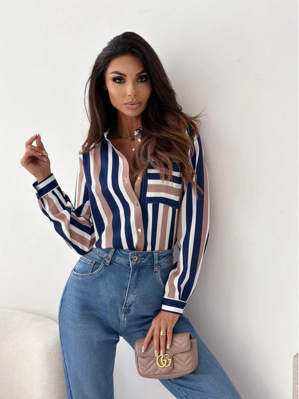Fabiola® | Blouse Tidy Women'S Blouse With Satin Print - Image 14