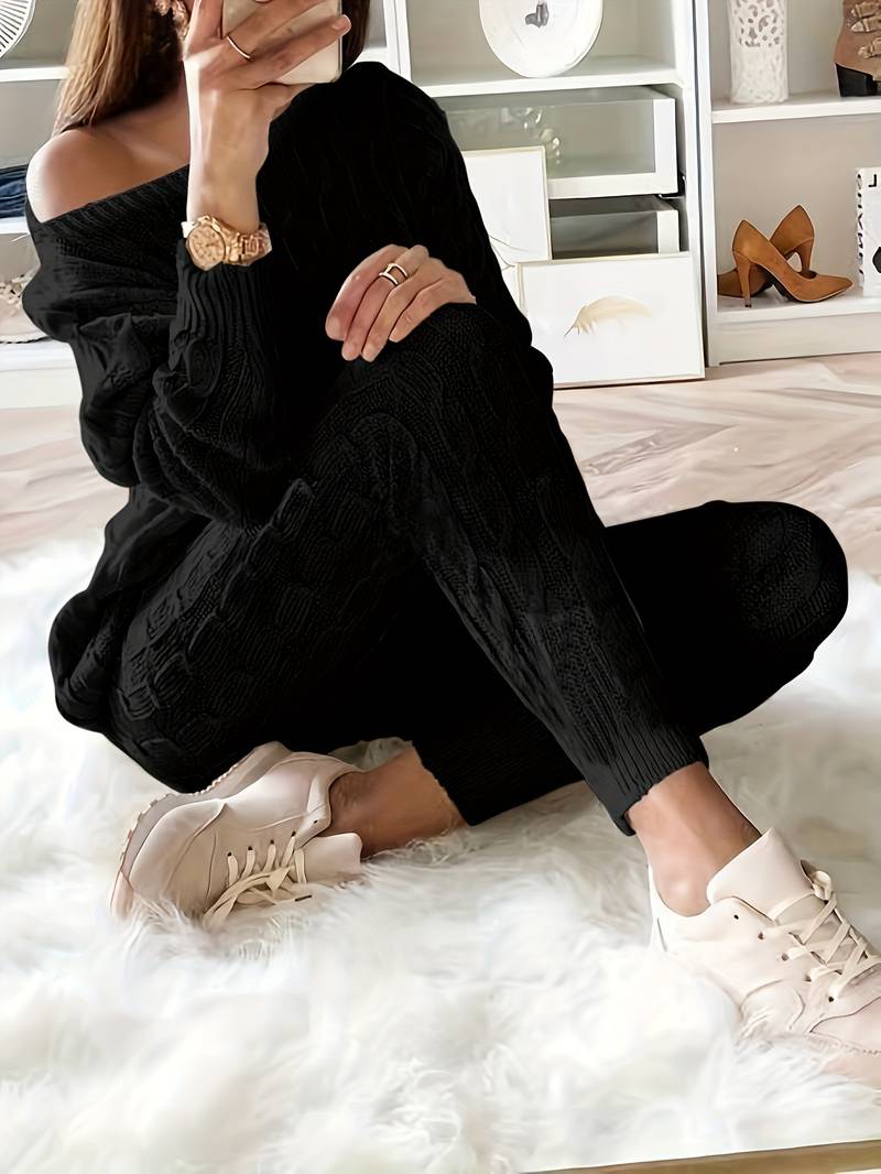 Fabiola | Elegant two-piece sweater set - Image 15
