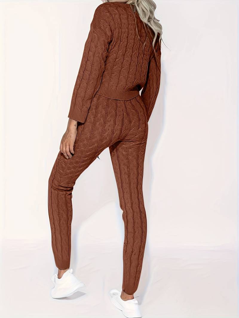 Fabiola | Elegant two-piece sweater set - Image 5