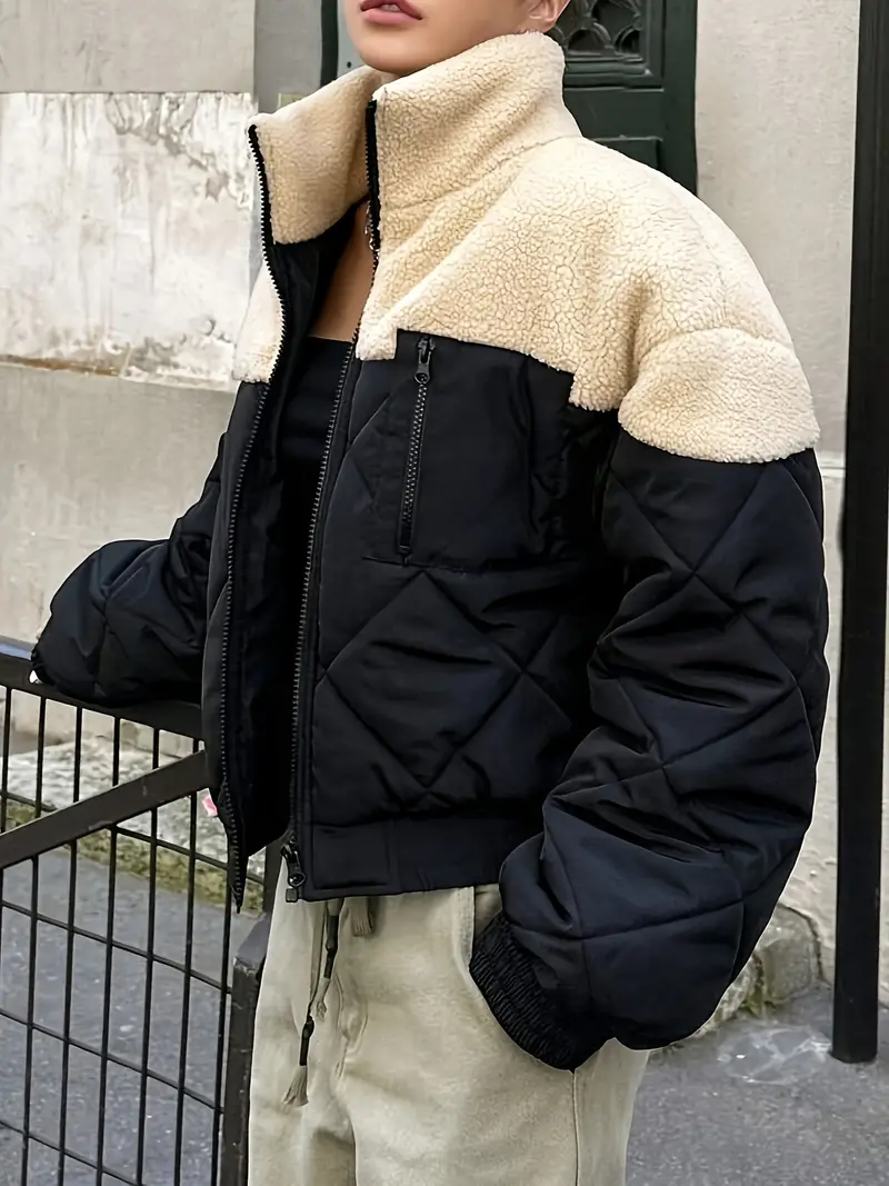 Fabiola | Softly padded jacket with zip - Image 3