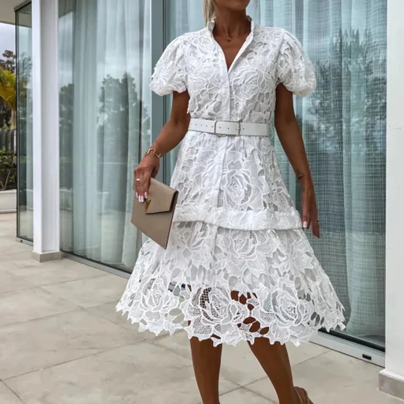 Faina® | Kurz��rmeliges Minidress - Image 3