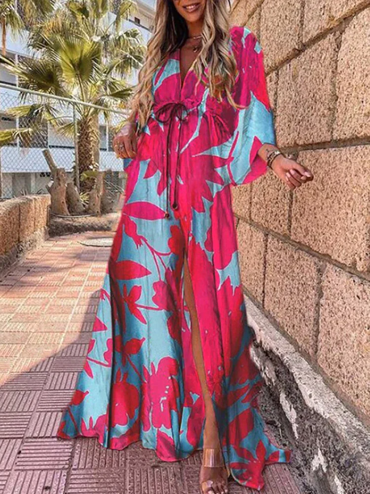 Fátima® | Elegant Printed Dress For The Beach - Image 4