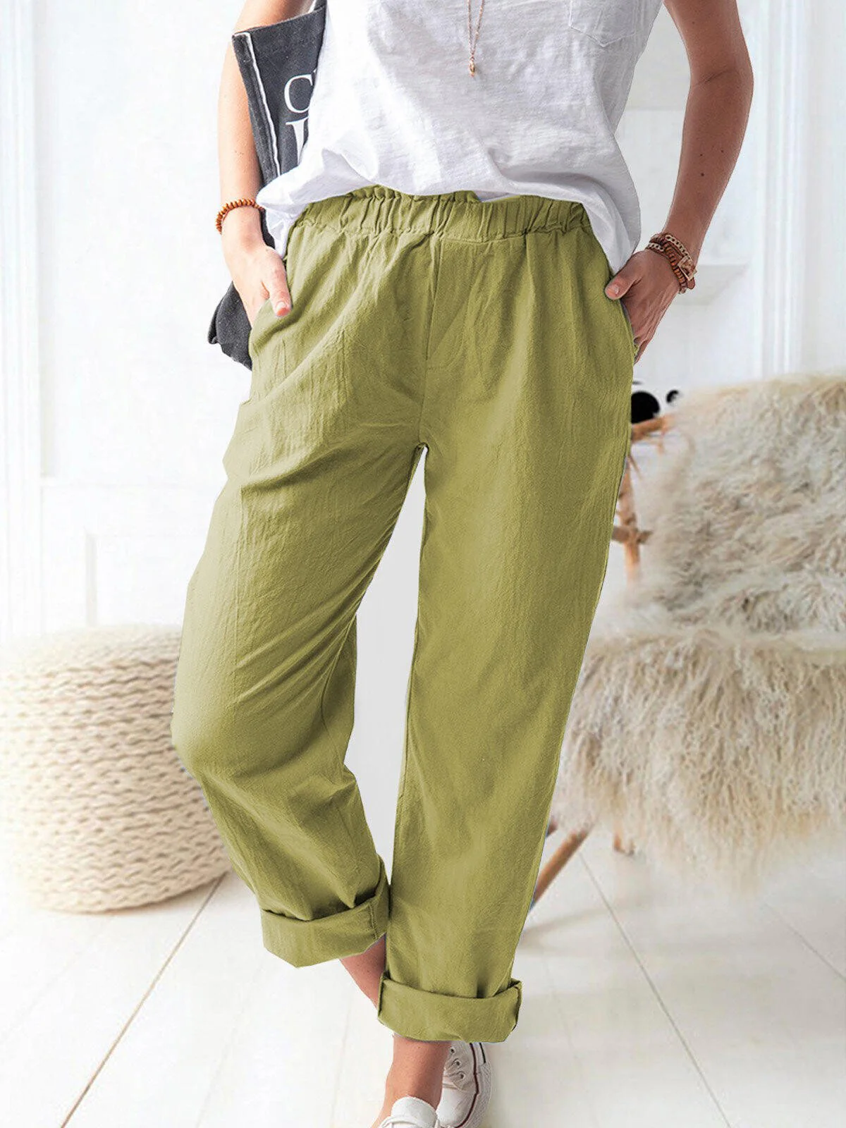 Fátima® | Linen Trousers For Women In A Relaxed Fit - Image 5