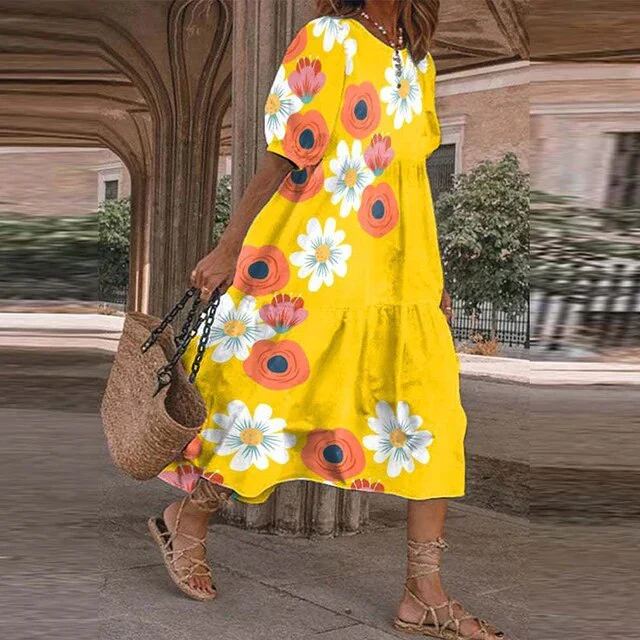 Faustina® | Beautiful Printed Dress