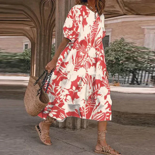 Faustina® | Beautiful Printed Dress - Image 2