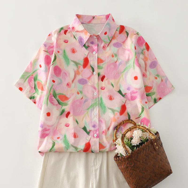 Felicidad® | Women'S Blouse With Floral Print - Image 5