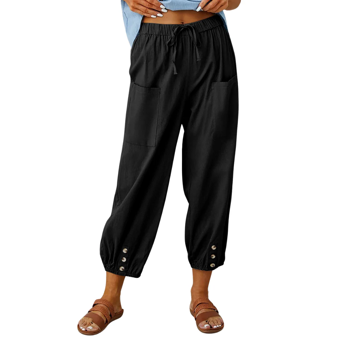 Fernanda® | Chic Loose Linen Pants For Summer - Image 2