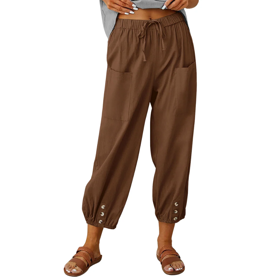 Fernanda® | Chic Loose Linen Pants For Summer - Image 9