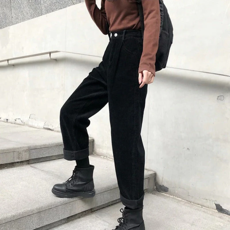 Fernanda® | Corduroy trousers for women - Image 2
