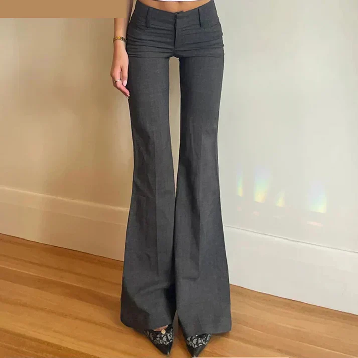 Filomena® | Low-Rise Flared Trousers