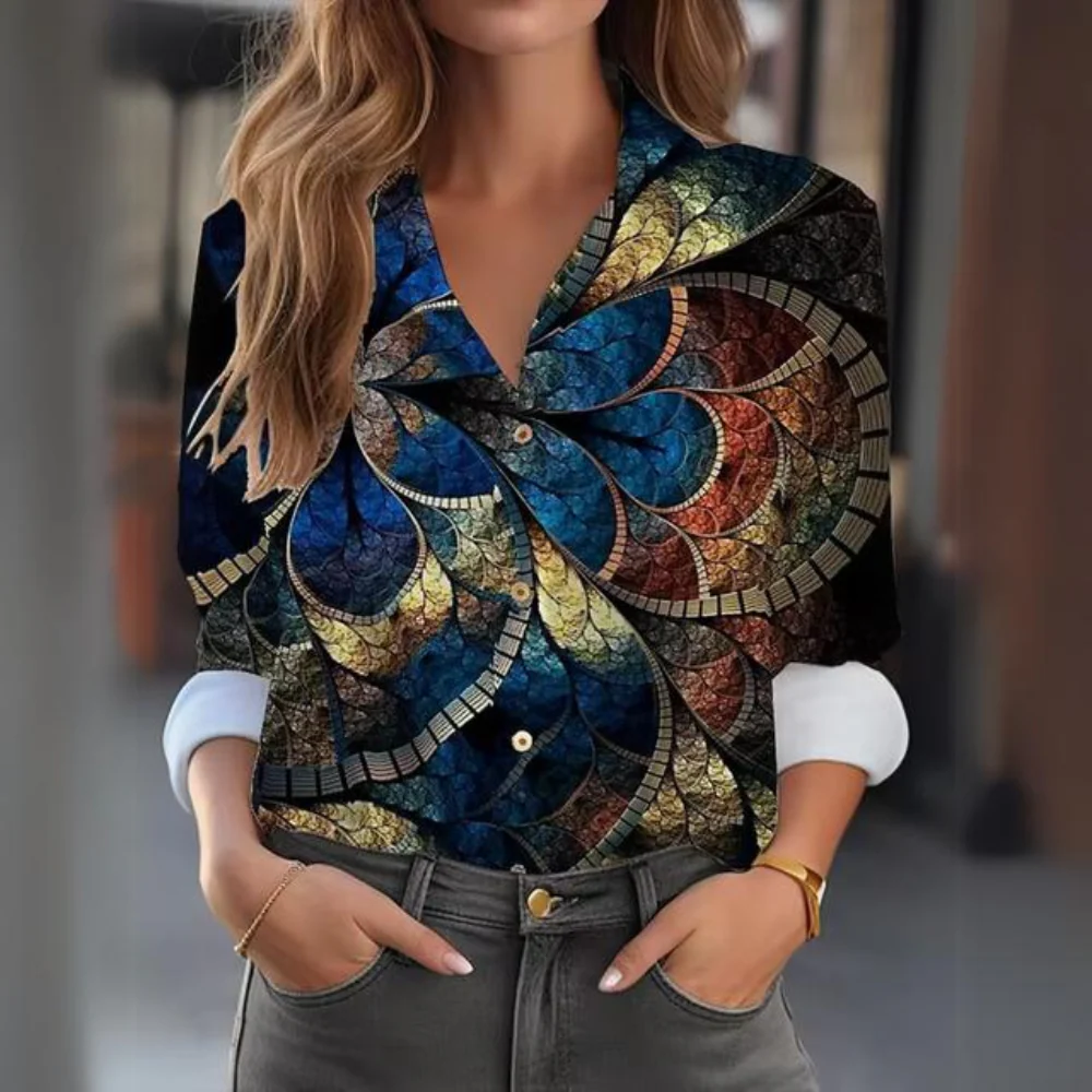 Fina | Elegant floral blouse - Image 6