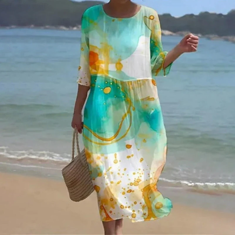 Fiorella® | Elegant Dress With Flowers - Image 4