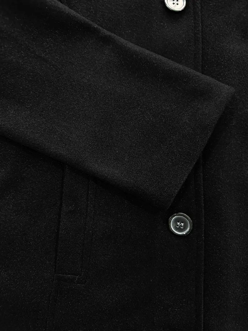 Flavia | Long double breasted coat - Image 6