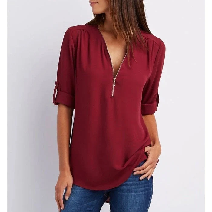 Flavia® | Loose Stylish Blouse - Image 2