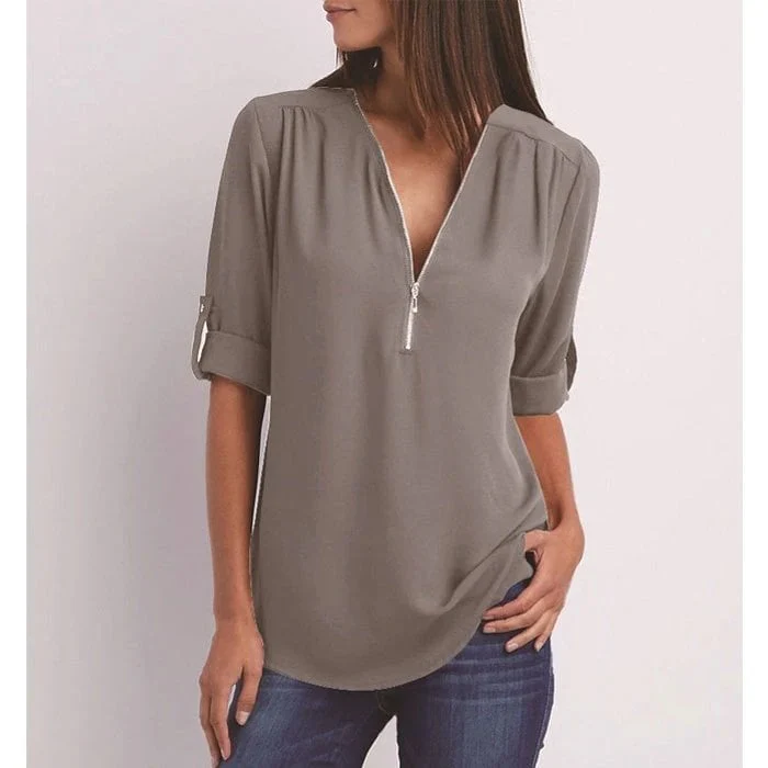 Flavia® | Loose Stylish Blouse - Image 4