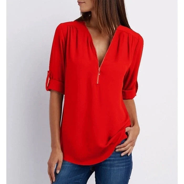 Flavia® | Loose Stylish Blouse - Image 8