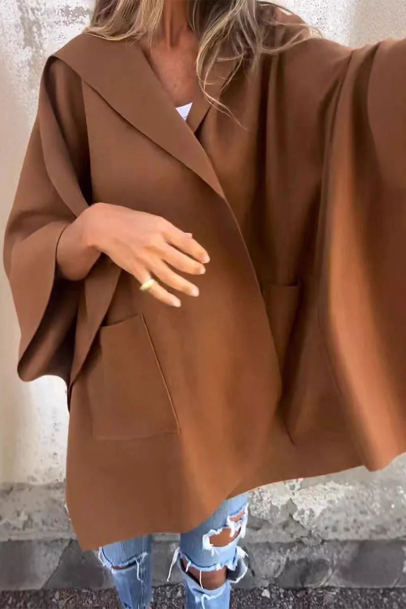 Fleur | Casual street pocket hooded outerwear - Image 4