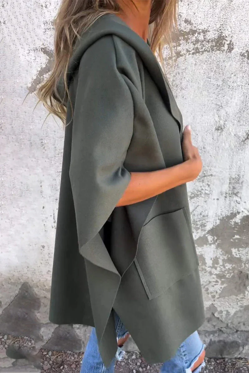 Fleur | Casual street pocket hooded outerwear - Image 8