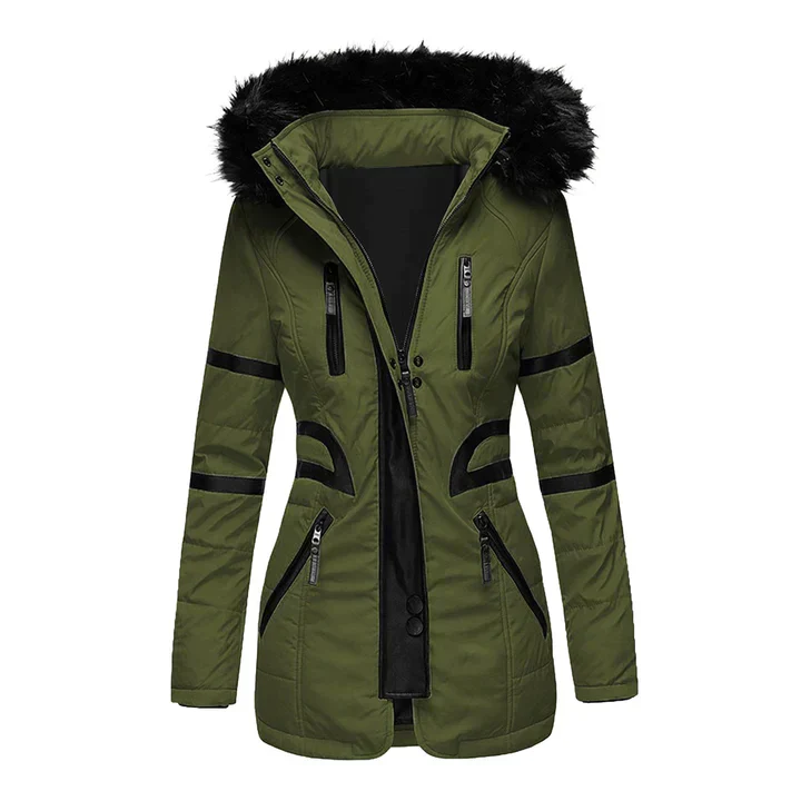 Fleur | Elegant women's jacket slim fit vest - Image 4