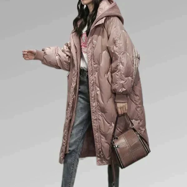 Flor® | Elegant long padded jacket - Image 6