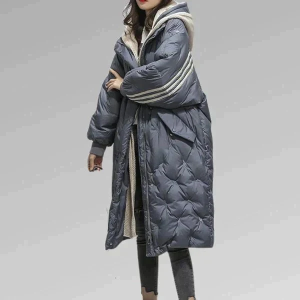 Flor | Elegant long padded jacket - Image 7
